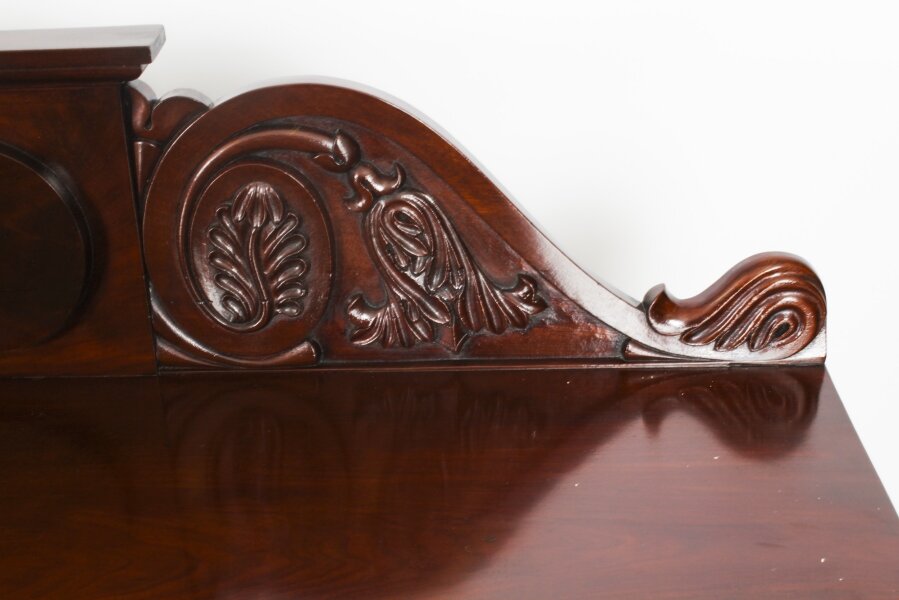 Antique Victorian Pedestal Sideboard - Image 3