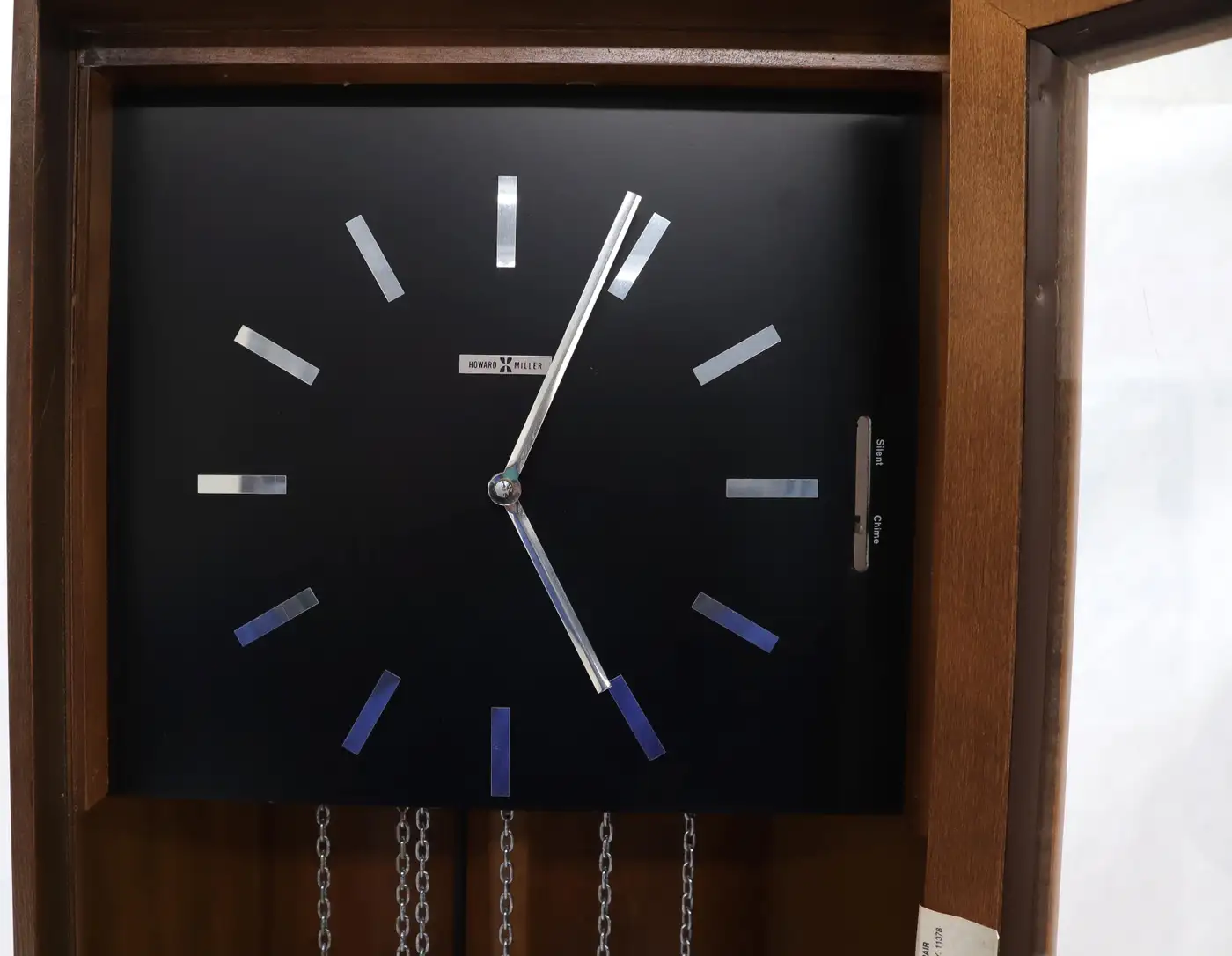 Howard Miller Burl Wood Case Grandfather Clock - Image 3