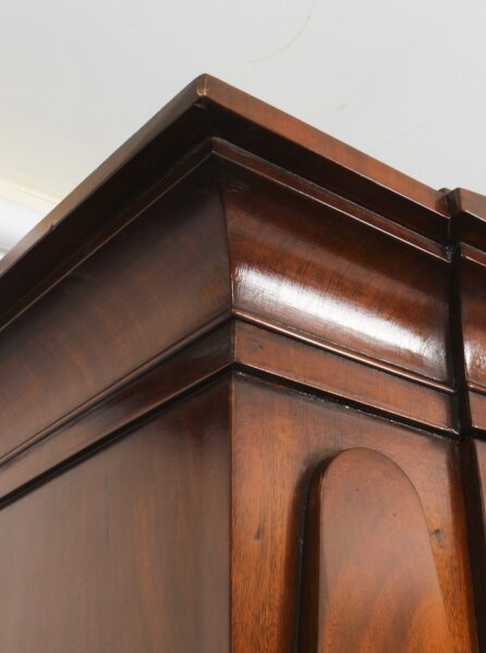 Antique Biedermeier Secretary Chest - Image 5