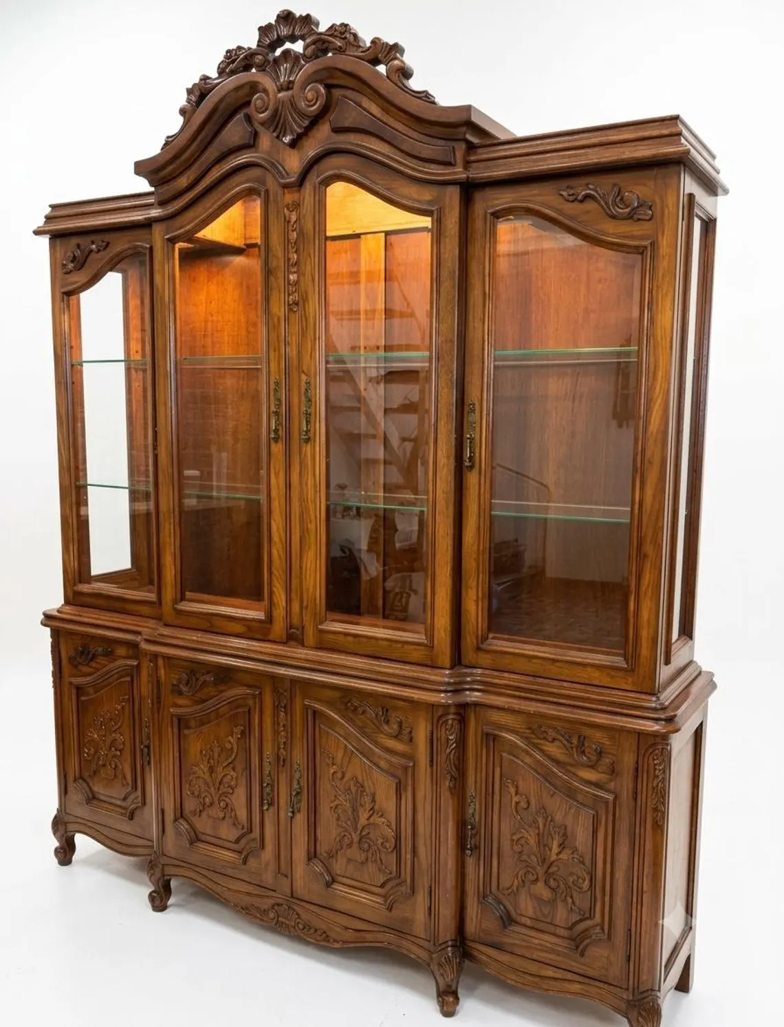 Vintage Italian Provincial Rococo Dining Suite, 1970s - Image 2