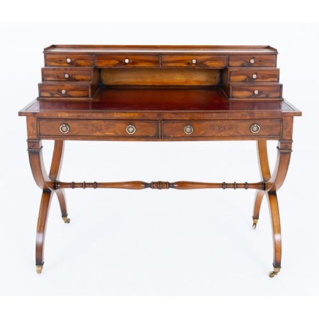 Regency Style Mahogany Bonheur du Jour Desk c.1920 - Image 2