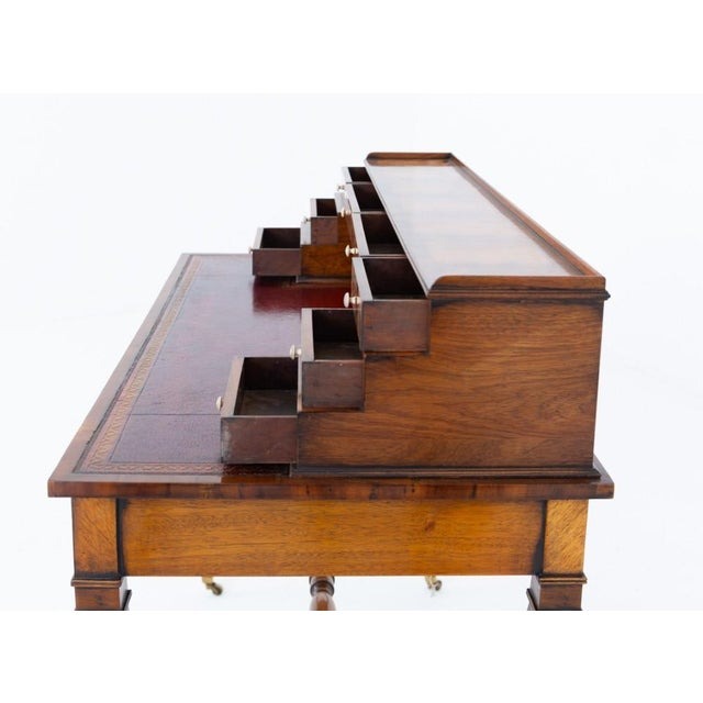 Regency Style Mahogany Bonheur du Jour Desk c.1920 - Image 3